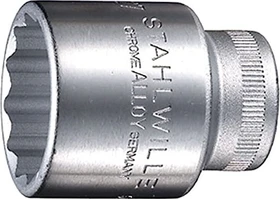 Stahlwille 50 Außenzwölfkant Steckschlüssel 1/2", 36x52mm