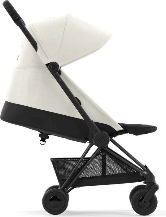 Cybex Coya Matte Black Frame off white