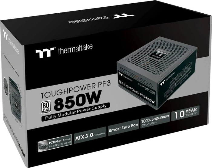 Thermaltake ToughPower PF3 Platinum 850W, ATX 3.0