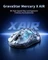 GravaStar Mercury X Air 8KHz Wireless Gaming Mouse, Onyx Crystal, USB/Bluetooth Vorschaubild