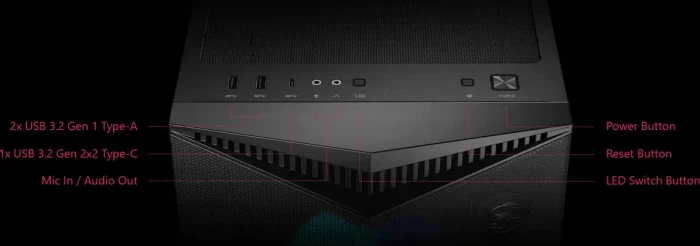 MSI MPG Gungnir 300R Airflow White, weiß, Glasfenster
