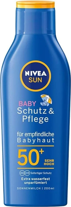 Nivea Sun Baby Schutz & Pflege Sonnenmilch LSF50+, 200ml
