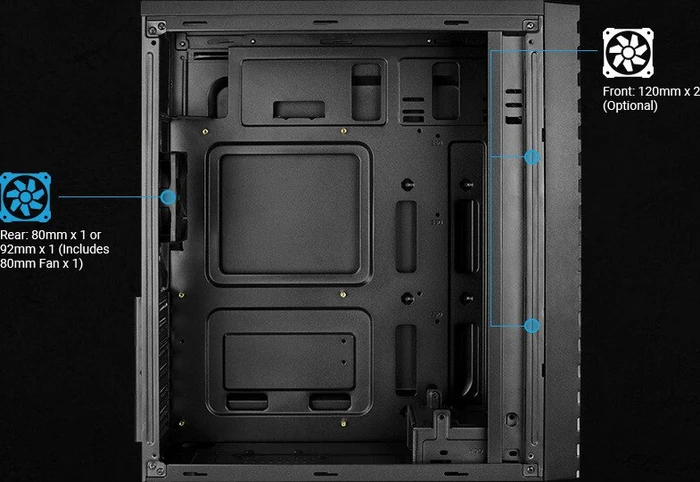 AeroCool Streak, Acrylfenster