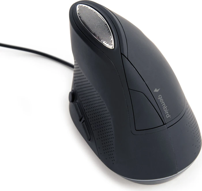 Gembird Ergonomic 6-Button Optical Mouse ERGO-03 schwarz, USB