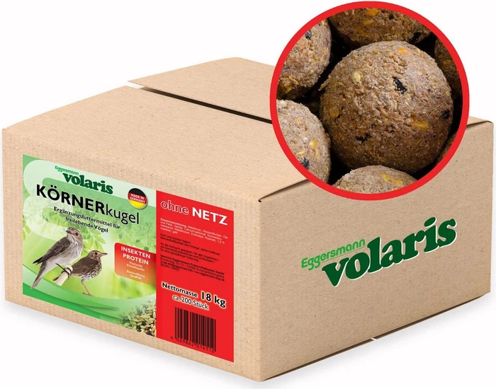 Eggersmann volaris KÖRNERkugel Protein ohne Netz 200 Stück