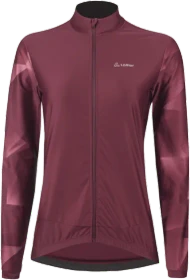 Löffler Tori Mid Trikot langarm aubergine (Damen)