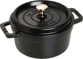 Zwilling Staub Cocotte Schmortopf rund 20cm 2.2l schwarz