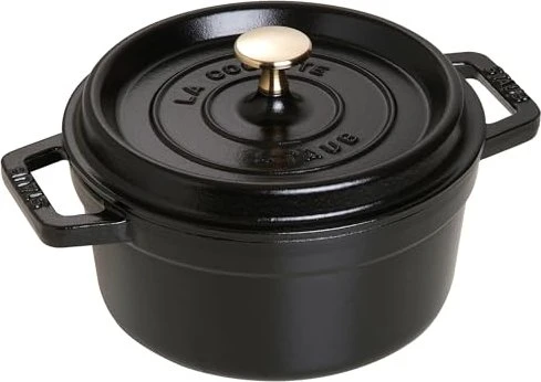 Zwilling Staub Cocotte Schmortopf rund 20cm 2.2l schwarz