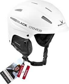 Black Crevice Ischgl Helm weiß