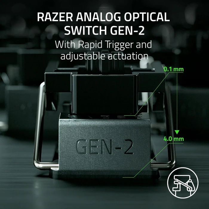 Razer Huntsman V3 Pro Tenkeyless, weiß, LEDs RGB, Razer Analog Optical Switch Gen-2, USB, US