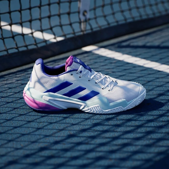 adidas Barricade 13 cloud white/lucid blue/semi flash aqua (Herren)