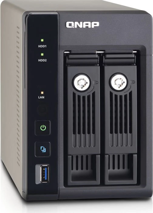 QNAP Turbo Station TS-253 Pro, 2GB RAM, 2x RJ-45 1000Base-T, 3x USB-A 3.0