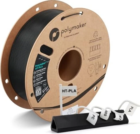 Polymaker HT-PLA, schwarz, Spule, 1.75mm, 1.00kg