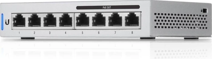 Ubiquiti UniFiSwitch 8 Desktop Gigabit Managed Switch, 8x RJ-45, 60W PoE, Bundle (5x)