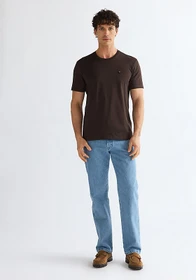 Wrangler Sign Off T-Shirt kurzarm chocolate torte (Herren)