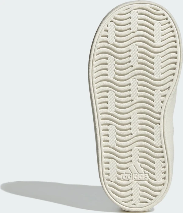 adidas VL Court 3.0 cloud white/linen green metallic/sandy pink metallic (Junior)