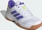 adidas Ligra 8 Indoor Handball cloud white/solar purple/solar lemon (Junior) Vorschaubild