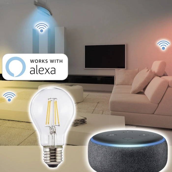 Hama WiFi Filament LED Birne 7W/827 E27