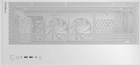 Antec Flux Pro, weiß/braun, Glasfenster