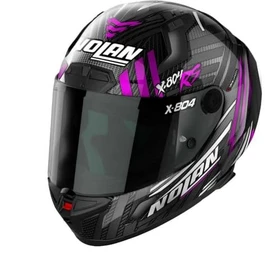 Nolan X-804 RS Ultra Carbon Spectre schwarz/silber/violett