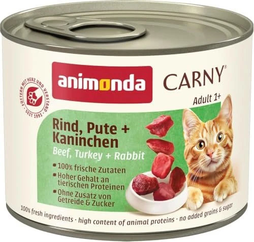 animonda Carny Rind, Pute und Kaninchen 200g