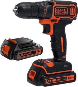 Black&Decker BDCDC18B Akku-Bohrschrauber inkl. 2 Akkus 1.5Ah