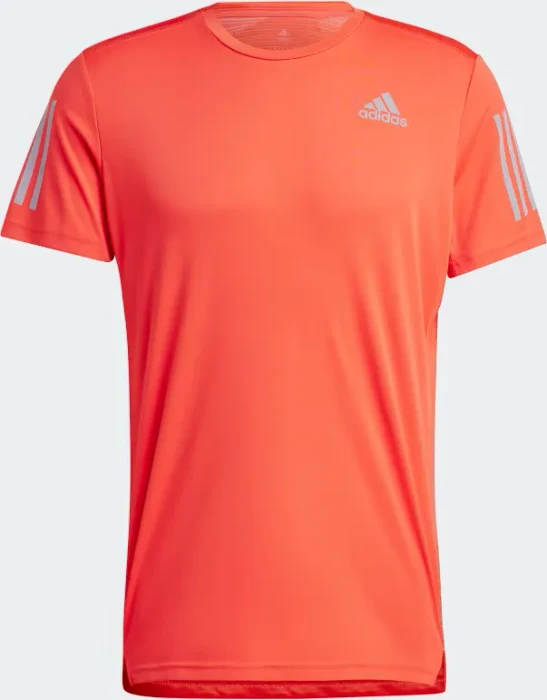 adidas Own The Run Laufshirt kurzarm bright red/reflective silver (Herren)