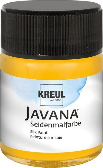 Kreul Javana Seidenmalfarbe, sonnengelb, 50ml (8122)