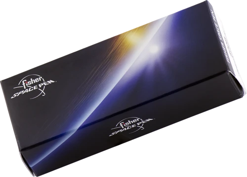 Fisher Space Pen 400LG Bullet Space Pen Kugelschreiber aurora borealis green/silber, Geschenkbox