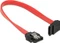 DeLOCK SATA 6Gb/s Kabel rot 0.2m, oben gewinkelt Vorschaubild