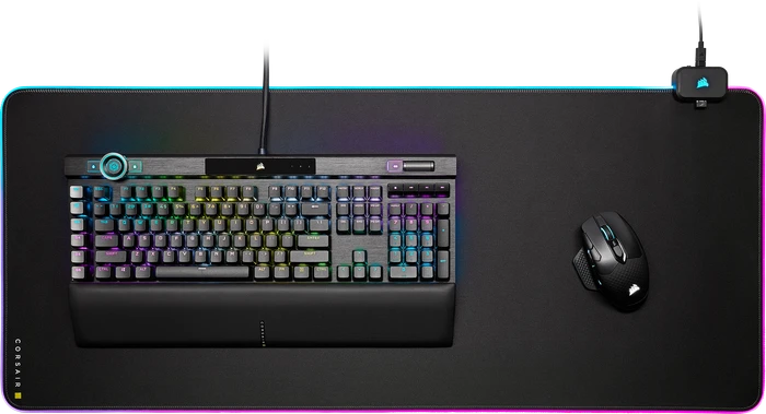 Corsair MM700 RGB Extended Mouse Pad, 930x400mm, schwarz