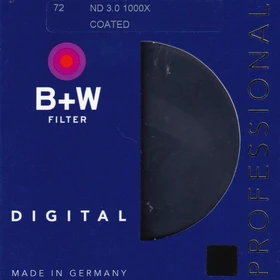 B+W Filter F-Pro ND3.0 ND1000 (110) neutral grau 72mm