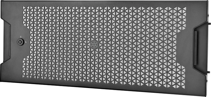 SilverStone RAC41-FP-430, Frontplatte mit Schloss, für SilverStone RM41-506 / RM41-H08, schwarz