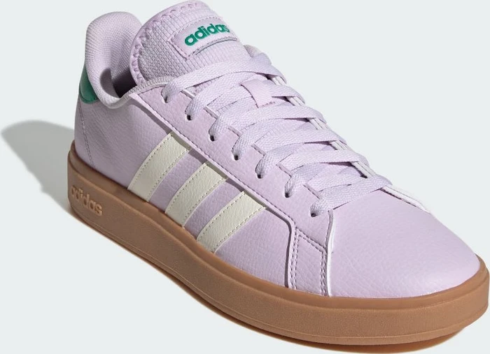 adidas Grand Court Base 2.0 ice lavender/off white/court green (Herren)