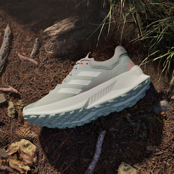 adidas Terrex Soulstride Flow linen green/off white/silver green (Damen)