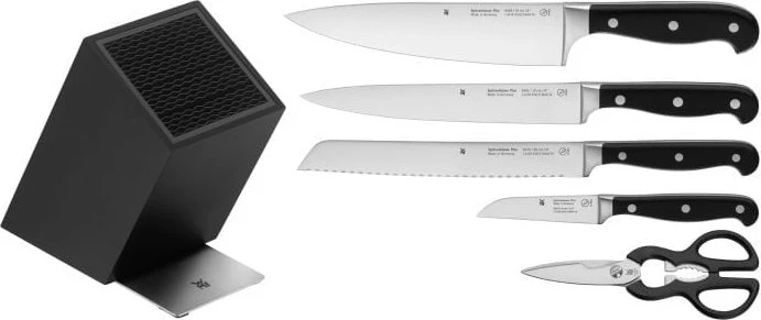 WMF Spitzenklasse Plus FlexTec Vorteils Messerblock-Set, 6-tlg.