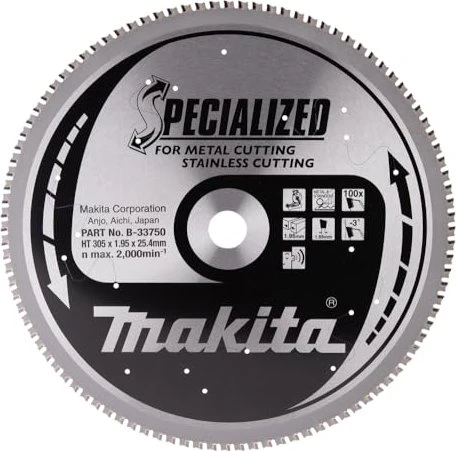 Makita Specialized Kreissägeblatt 100Z, 305x1.95x25.4mm, 1 Stück