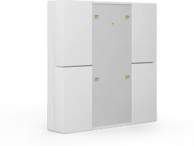 MDT Taster Plus 55 Gen2 4-fach reinweiß matt