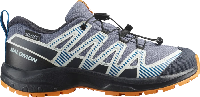 Salomon XA Pro V8 Waterproof bluing/acid lime/black (Junior)