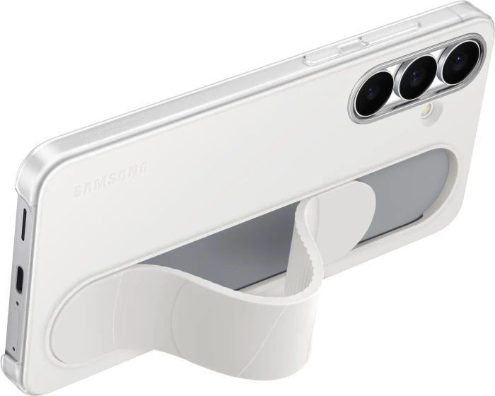 Samsung Standing Grip Case für Galaxy S25 FE weiß