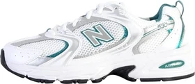 New Balance 530 white/silver metallic/vintage teal (Herren)