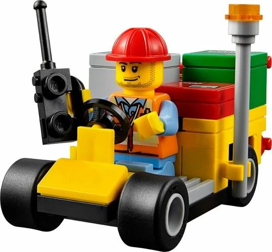 LEGO City Flughafen - Flughafen-Frachtflugzeug