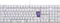 Ducky One 2 Backlit PBT, LEDs weiß, weiß, MX BLACK, USB, DE Vorschaubild