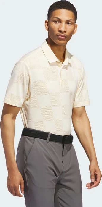 adidas Ultimate365 Textured Poloshirt kurzarm ivory (Herren)