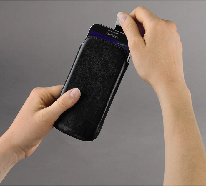 Hama Vintage für Samsung Galaxy S4/S3 schwarz