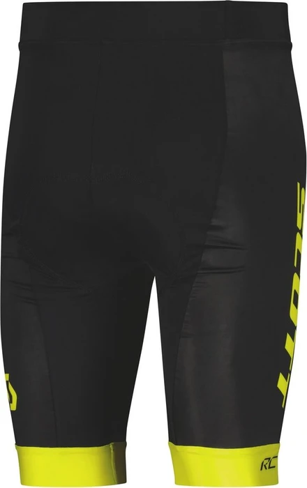 Scott RC Team+++ Fahrradhose kurz black/sulphur yellow (Herren)