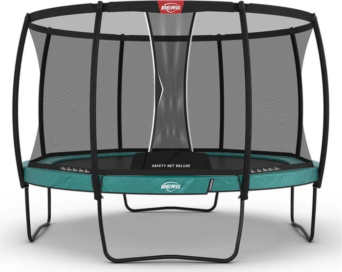 Berg Champion Deluxe mit Sicherheitsnetz 380cm Trampolin