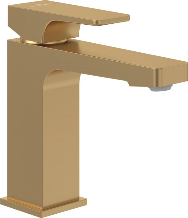 Villeroy & Boch Architectura Square Einhebel-Waschtischarmatur brushed gold
