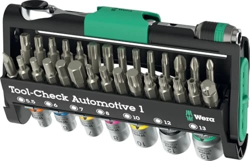 Wera Tool-Check Automotive 1 Bitset, 38-tlg.