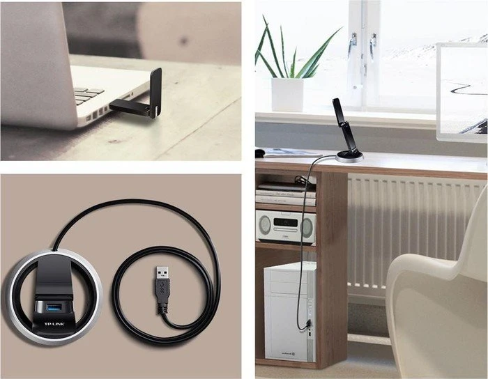 TP-Link AC1900 High Gain DualBand, 2.4GHz/5GHz WLAN, USB-A 3.0 [Stecker]